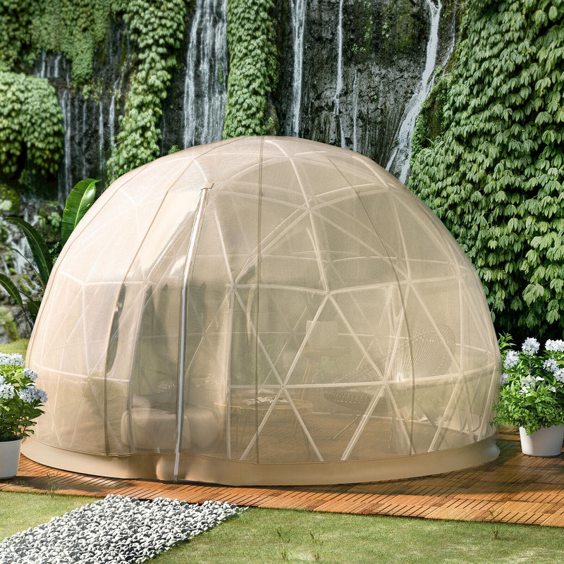 Extra Large 10 Person Outdoor Igloo Garden Greenhouse Dome Tent, 12FT (94316275)