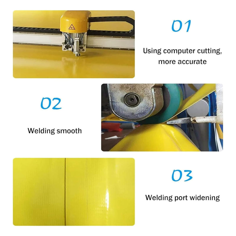 Extra Large Inflatable Heavy-Duty Yacht Water Slide With Air Pump And Protection Net (SAK23694)