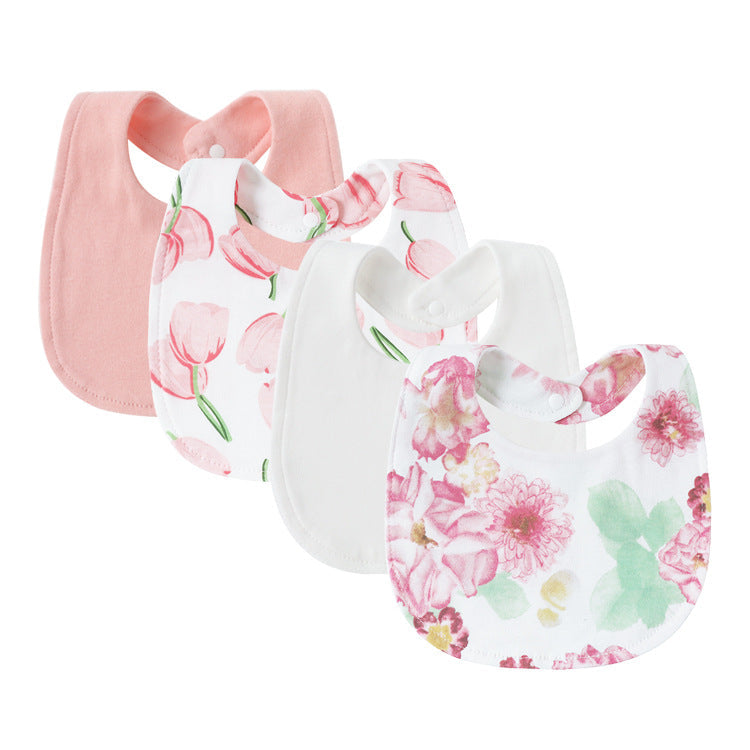 Baby And Infant Bibs Made Of Pure Cotton