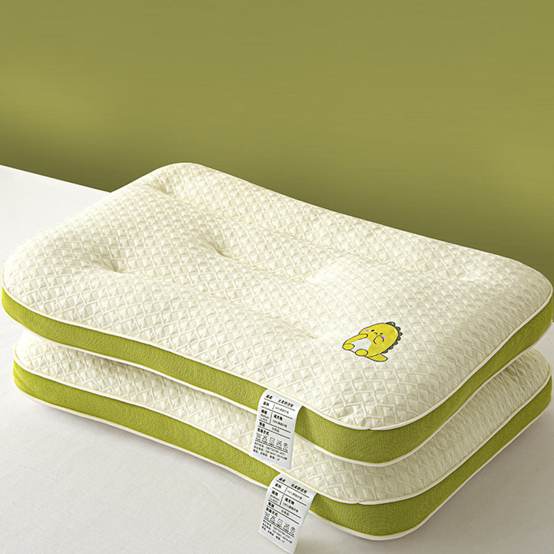Cartoon Children’s Pillow – Cervical Support Sleep Cushion for Kids