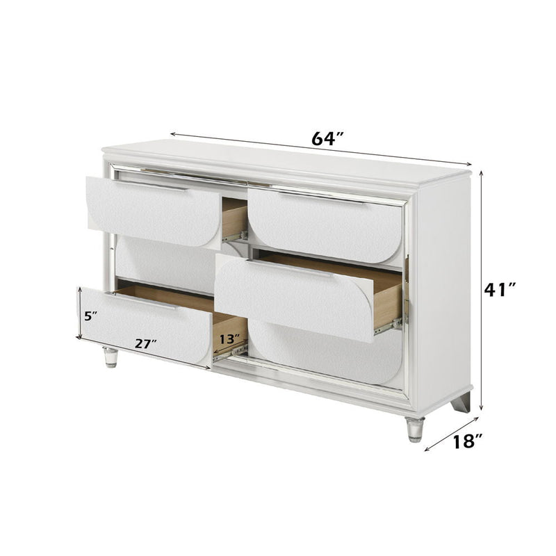 Tarian - Dresser - Pearl White