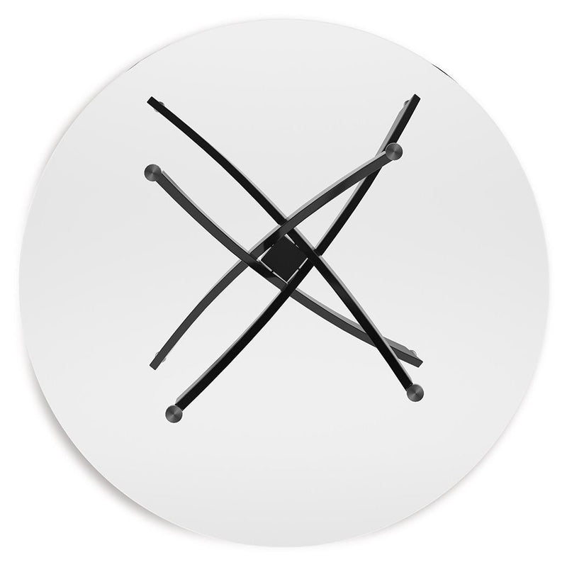 Pharwynn - Round Dining Room Table - Black