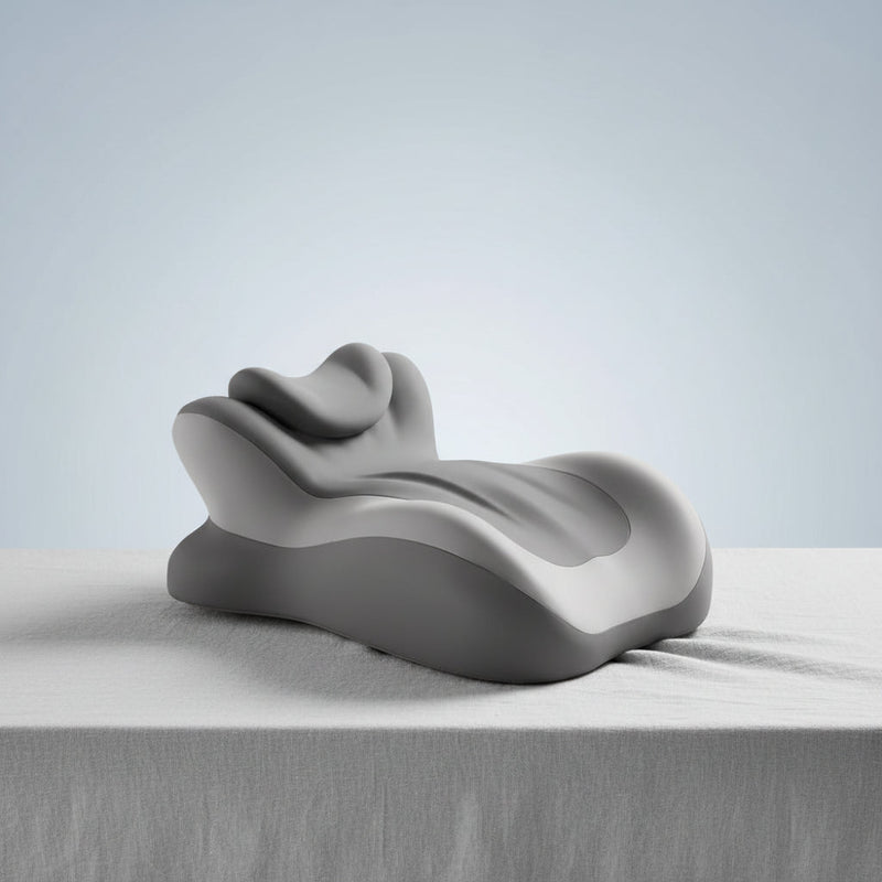 Multifunctional Memory Foam Reading Pillow – Prone Headrest & Arm Support with Removable Cover