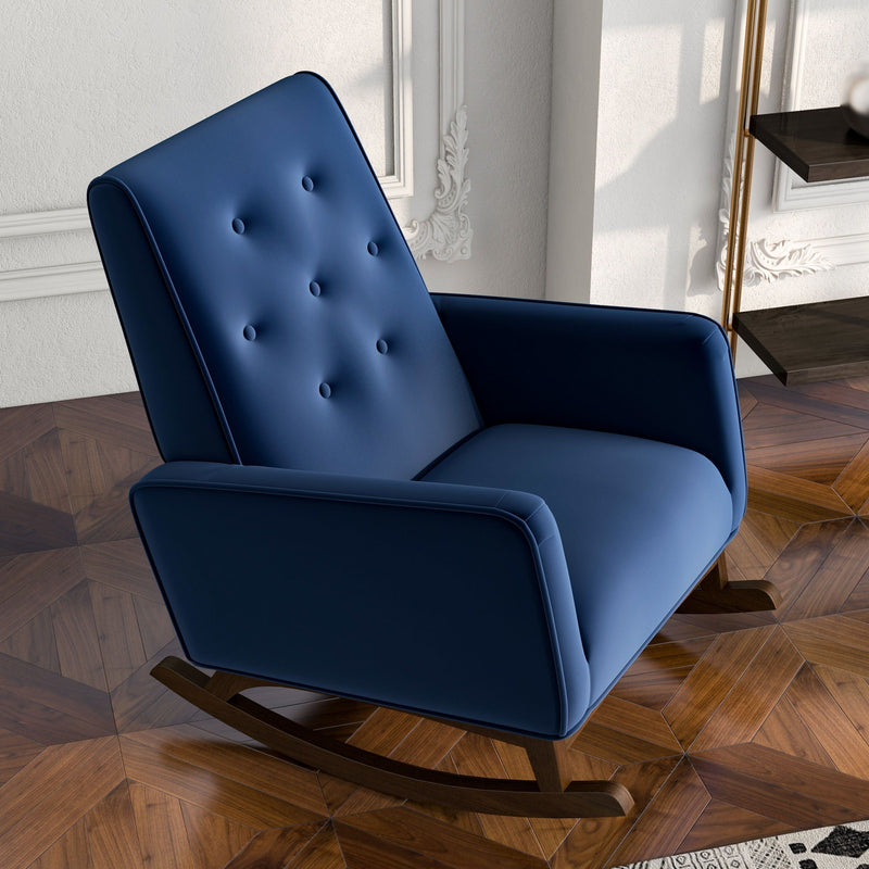 Demetrius - Solid Wood Rocking Chair