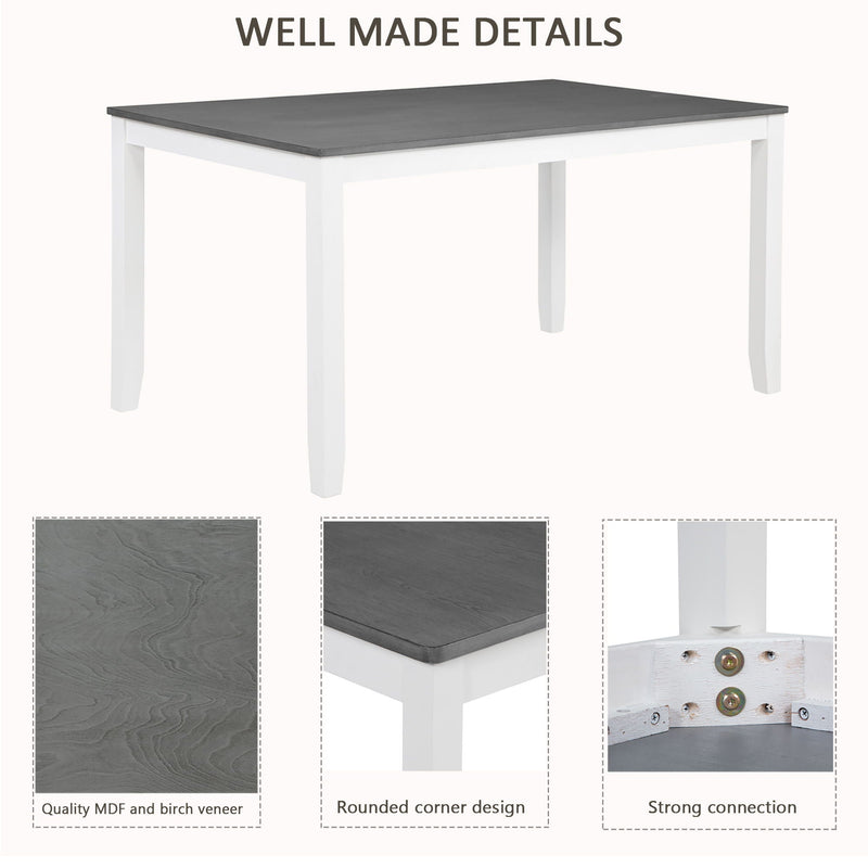 Kitchen Dining Set, Rectangular Dining Table
