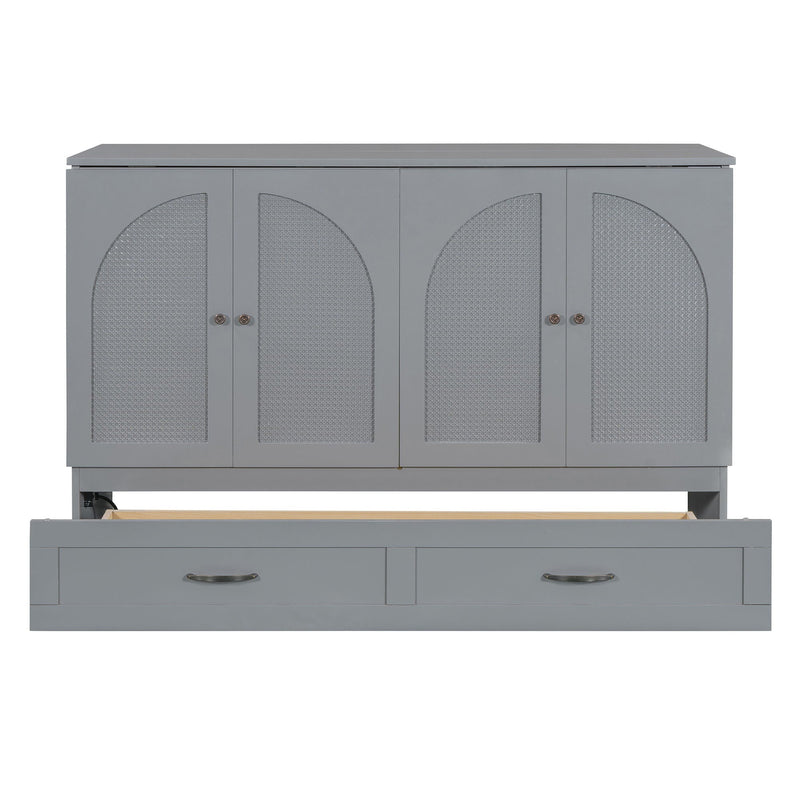 Murphy Bed With Large Drawers