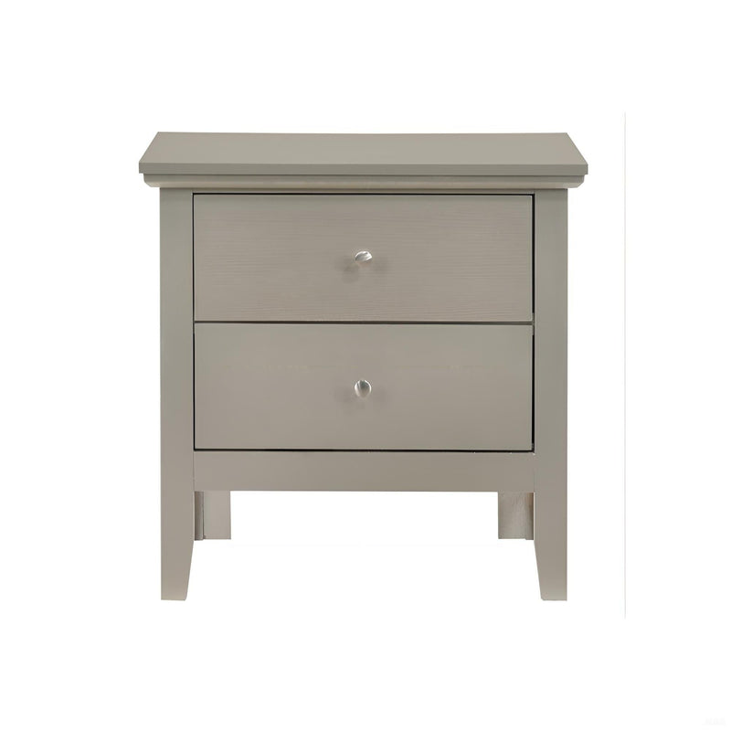 English Dovetailed Drawers Nightstand