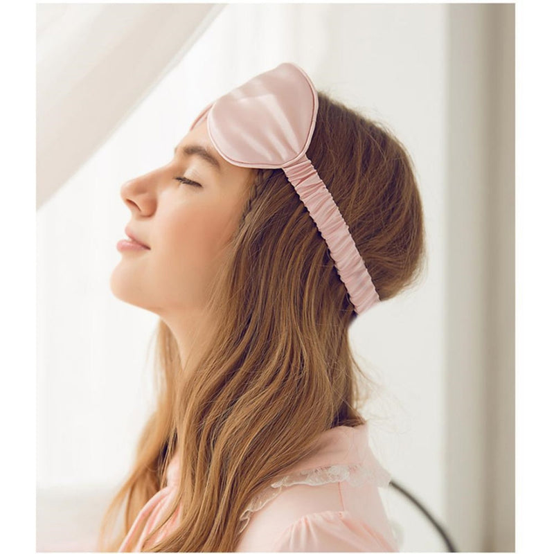 Silk Sleep Set – Eye Mask, Travel Pillow & Earplugs Bundle