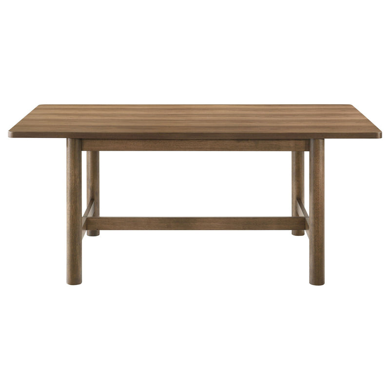 Crestmore 5-piece Rectangular Dining Table Set Walnut