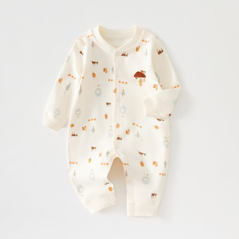 Newborn Springautumn Clothing Unisex Baby Onesie