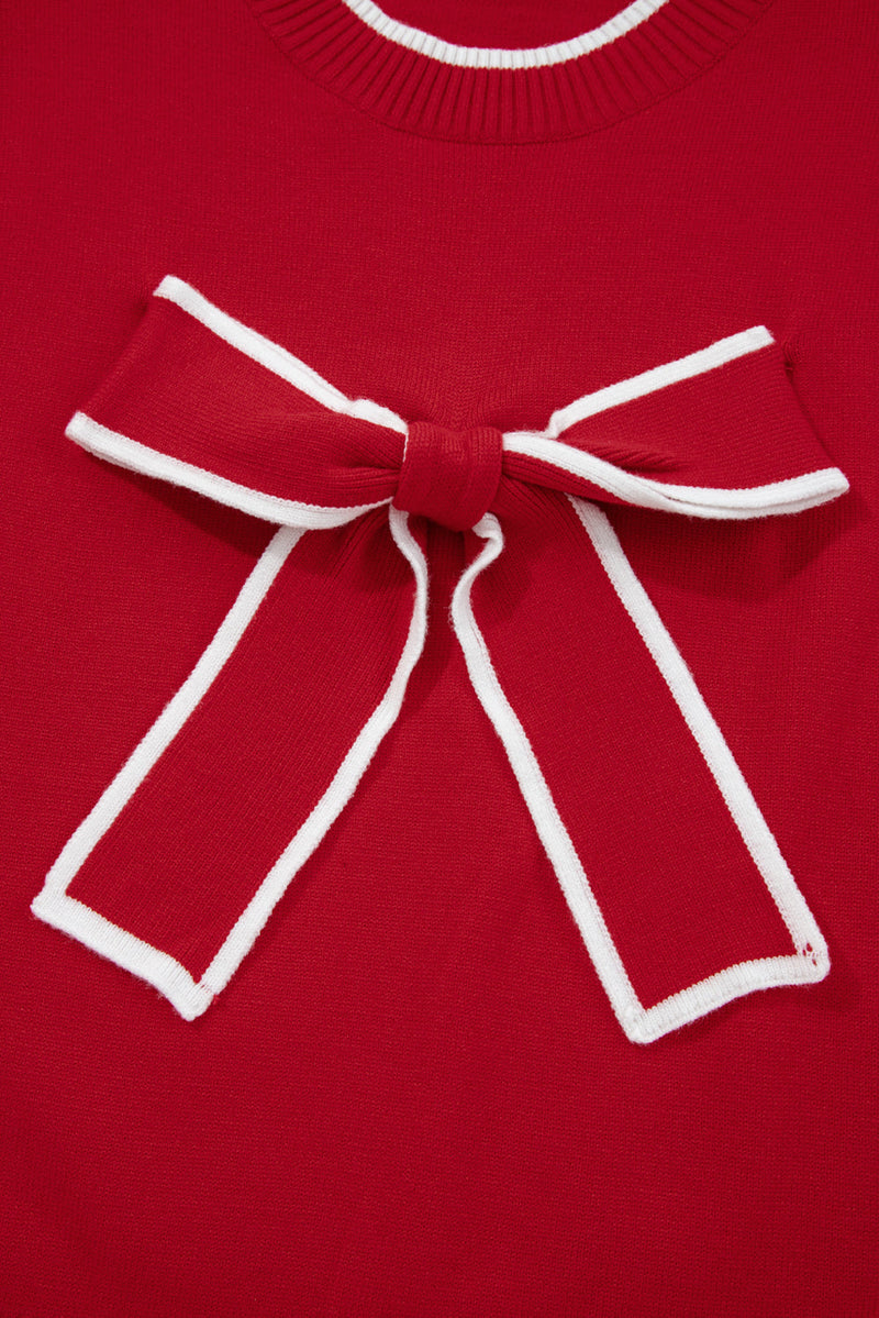 Malaysia accent Holiday Cropped Sweater