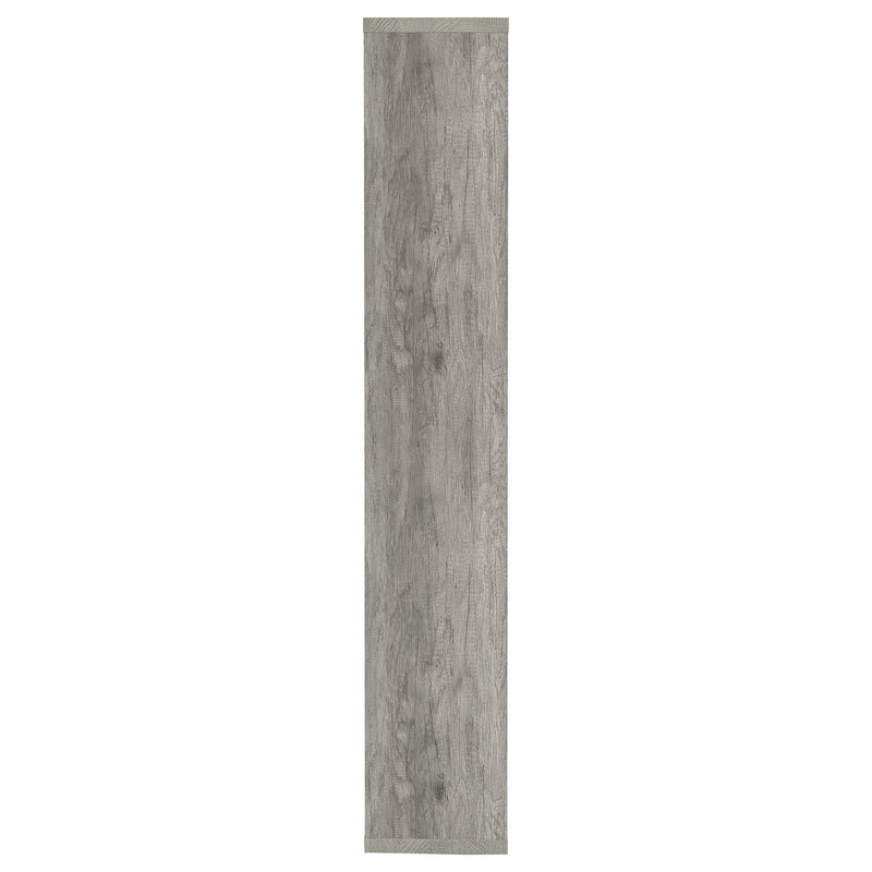 Theo 71-inch 6-shelf Bookshelf Grey Driftwood