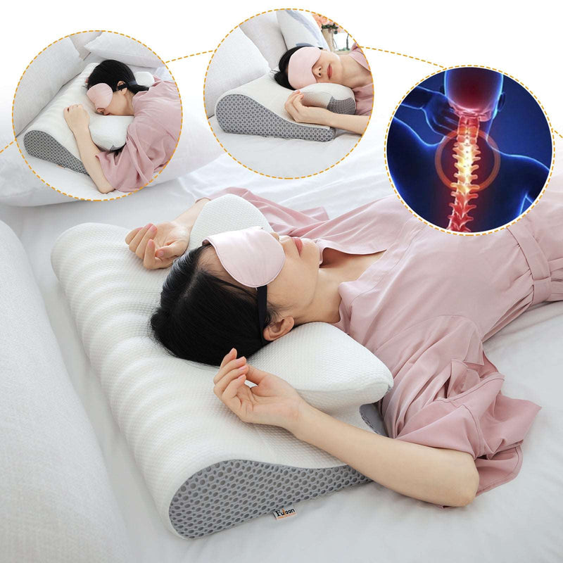 Contour Memory Foam Cervical Pillow | Ergonomic Orthopedic Design