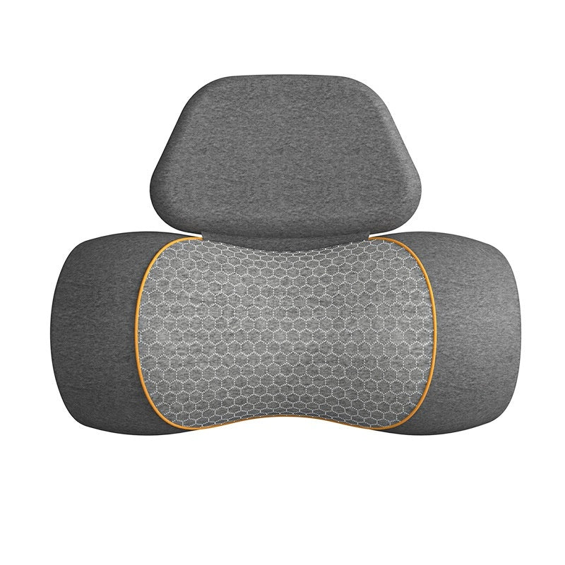 Smart Heated Vibration Massage Pillow – Neck & Waist Support with Heat Therapy & Infrared