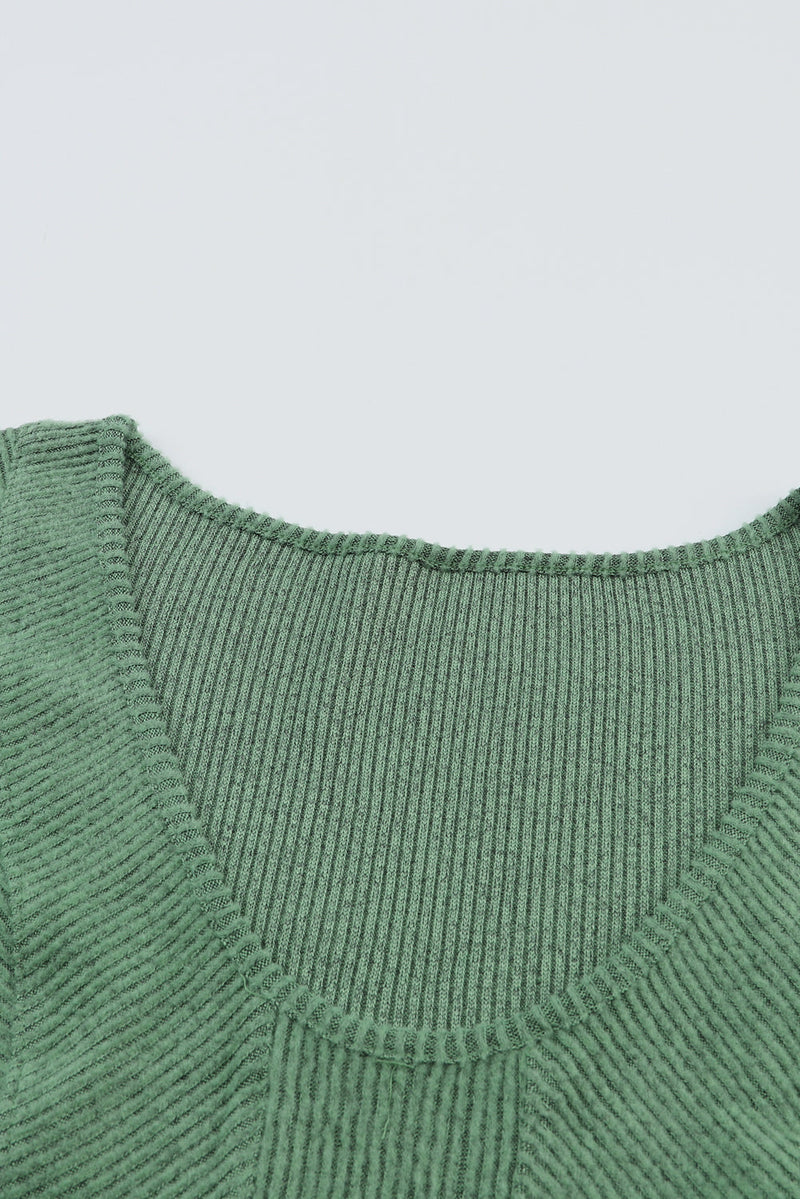 Harper U Textured Long Sleeve Top
