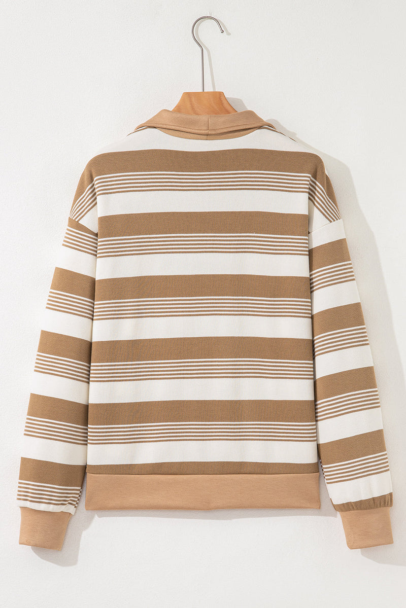 Gianna Patchwork Vintage Fashion Sweatshirt