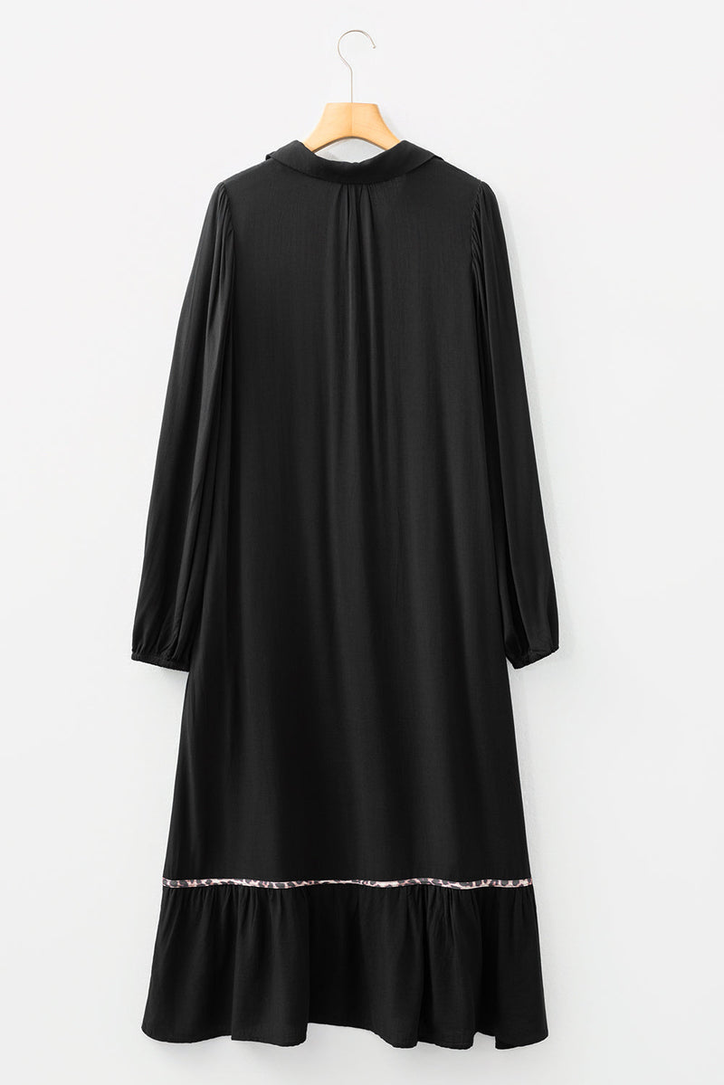 Noa Bracelet Sleeve Long Dress