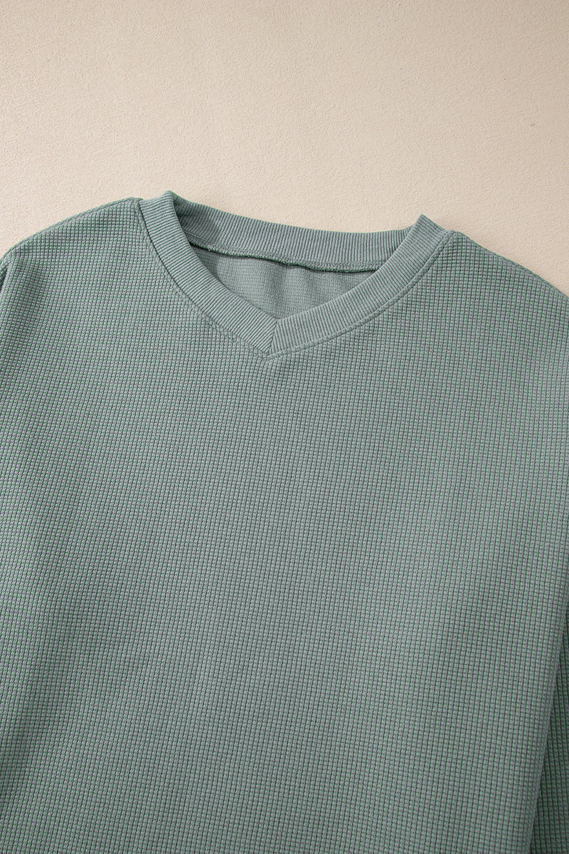 Halo Knit Drop Shoulder Top