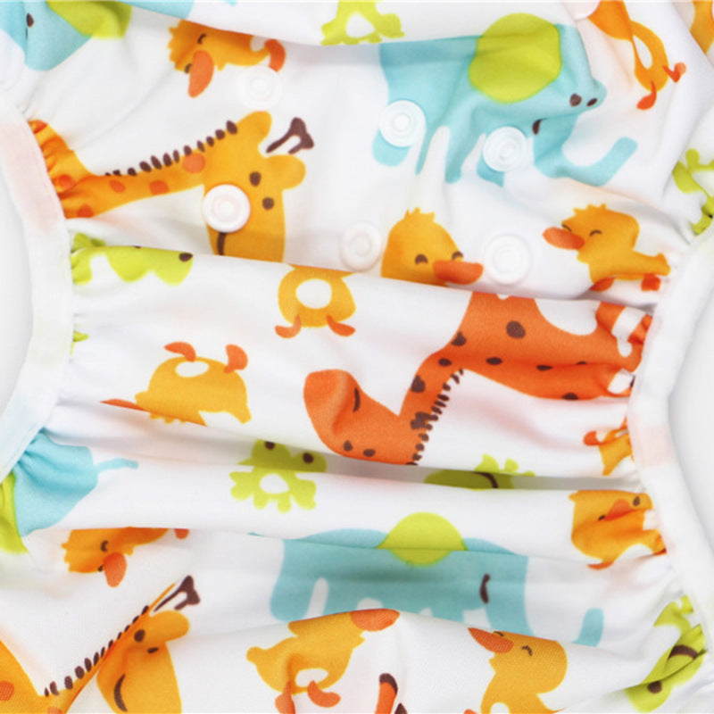 Fashionable Children's Cartoon Swim Trunks