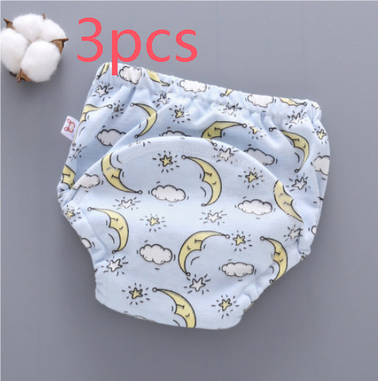 Baby Training Pants Washable 6-layer Gauze Diaper Cover Learning