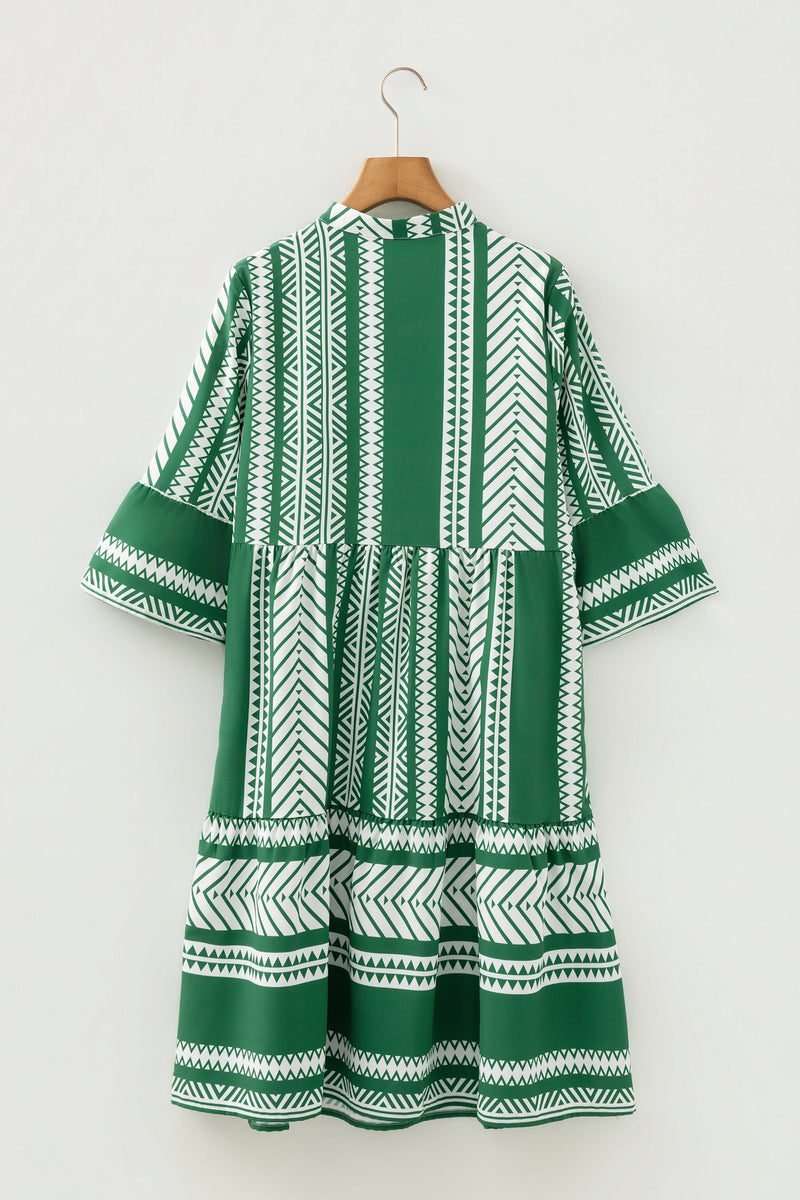 Mikaela 4 Sleeve Casual Dress