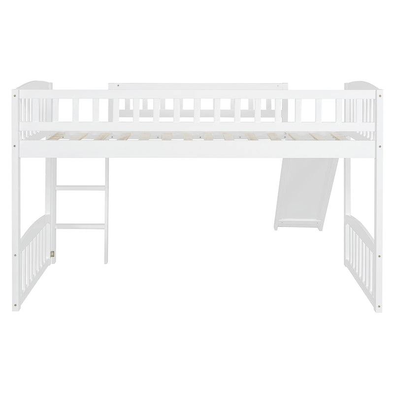 Loft Bed With Slide And Ladder