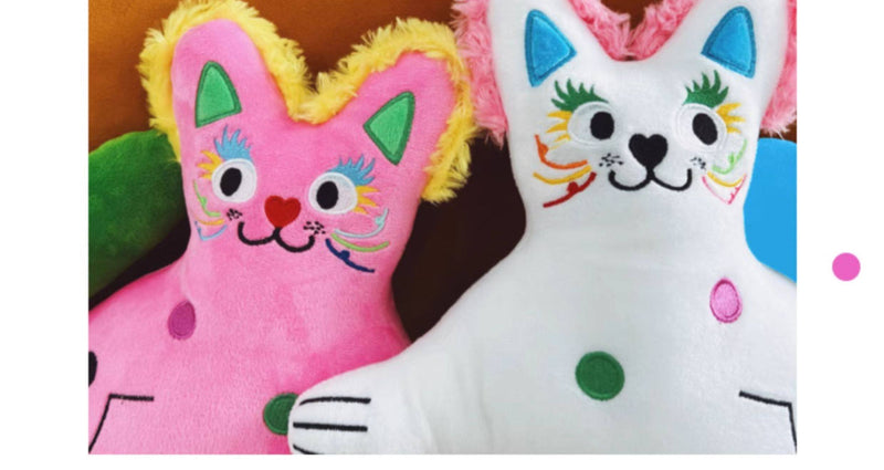 Sweetheart Cat Pillow Cute Plush Doll