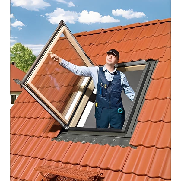 Egress Roof Window with Tempered Low-E Glass