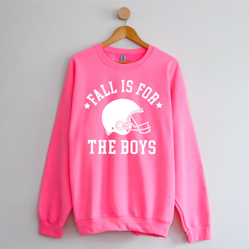 Fall is for the Boys - BASIC FLEECE CREWNECK