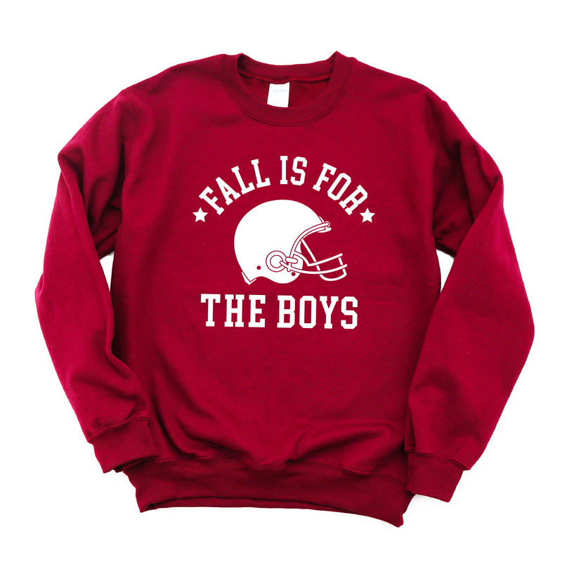Fall is for the Boys - BASIC FLEECE CREWNECK