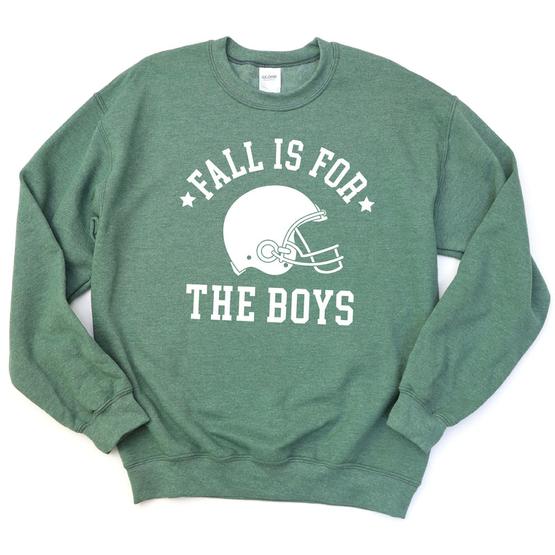 Fall is for the Boys - BASIC FLEECE CREWNECK