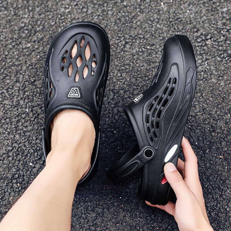 Fashion Men's Sandal For Home Platform Flip Flops Sandals Summer Shoes For Men Outdoor Fashion Clogs Non Slip Water Shoes With Strap Sports Sandals Lightweight Quick Dry Adult Clogs