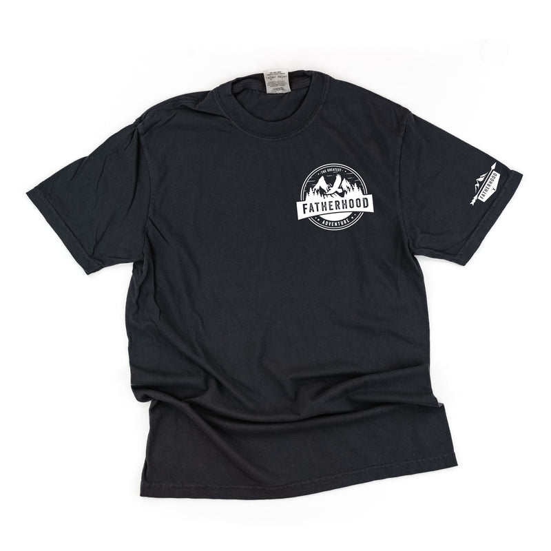 Fatherhood - The Greatest Adventure (sd) - Comfort Colors Tee