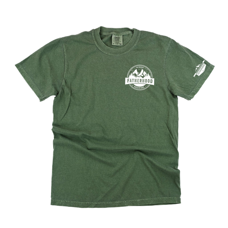 Fatherhood - The Greatest Adventure (sd) - Comfort Colors Tee