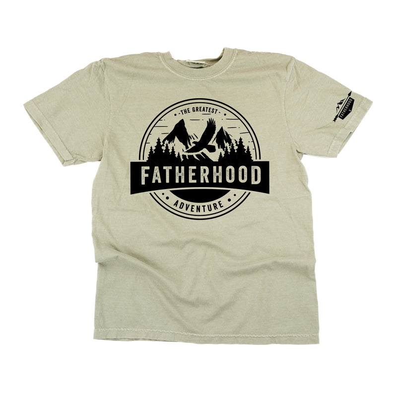 Fatherhood - The Greatest Adventure (sd) - Comfort Colors Tee