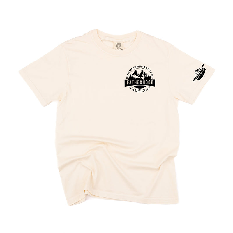 Fatherhood - The Greatest Adventure (sd) - Comfort Colors Tee