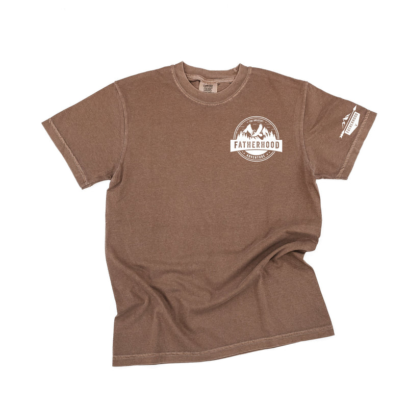 Fatherhood - The Greatest Adventure (sd) - Comfort Colors Tee