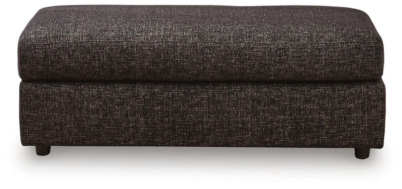 Lentiz - Oversized Accent Ottoman - Onyx