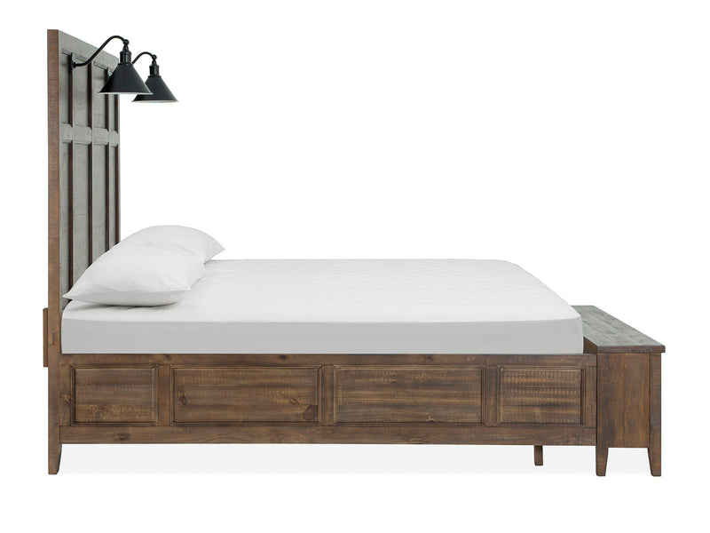 Bay Creek - Complete Lamp Panel Storage Bed