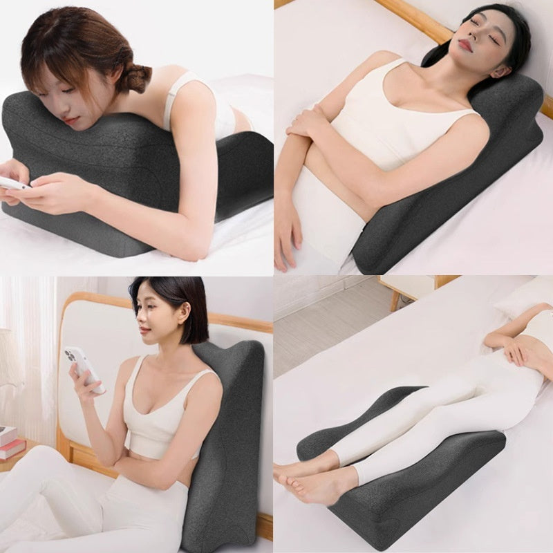 Memory Foam Ergonomic Pillow – Decompression & Lower Limb Support