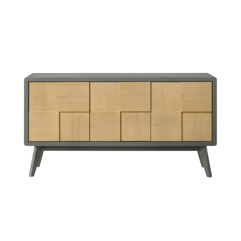 Blayde - Server - Light Gray & Natural