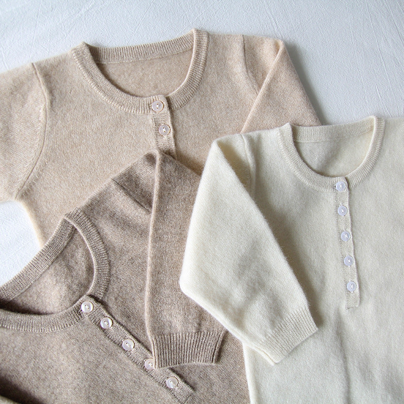 Children's Cashmere Sweater, Close-fitting Pajamas