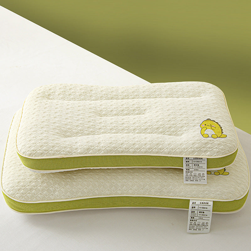 Cartoon Children’s Pillow – Cervical Support Sleep Cushion for Kids