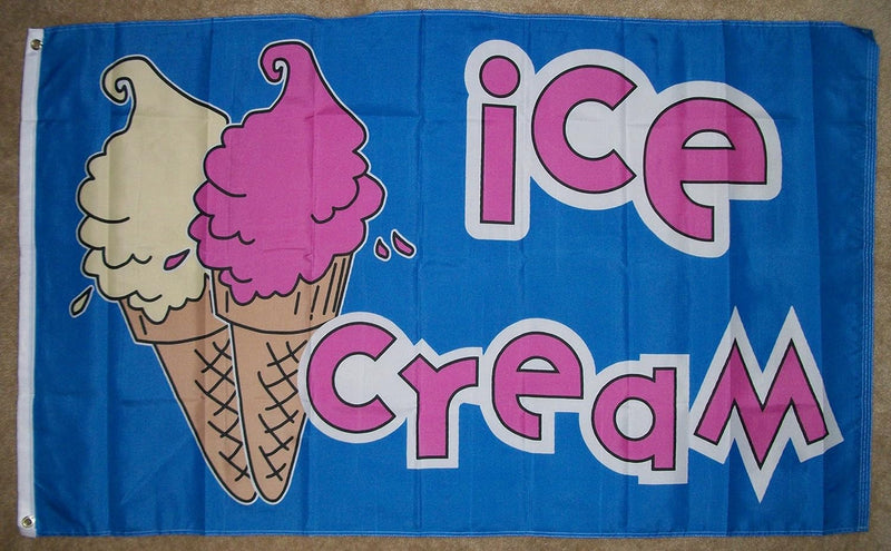 Ice Cream 3X5 Ft Poly Flag