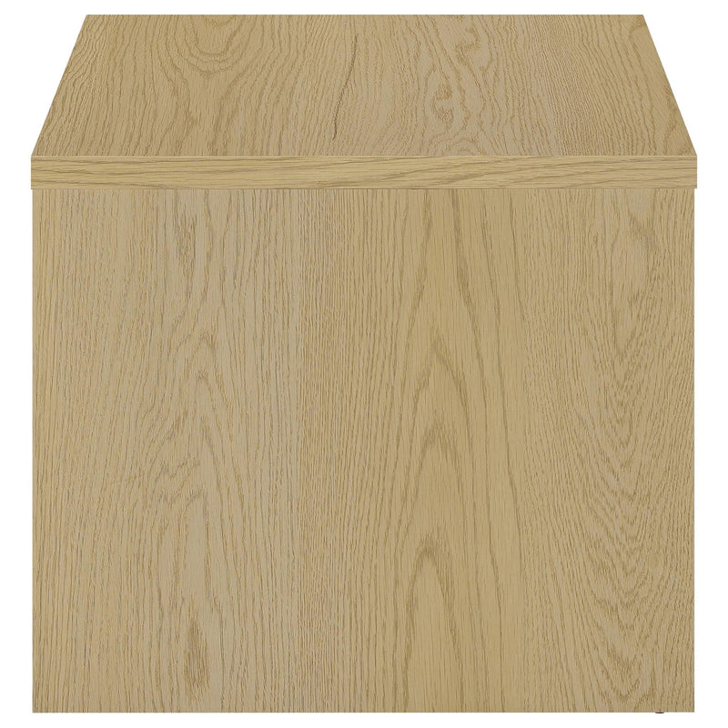 Canoga 3-piece Lift Top Cocktail Coffee Table Set Light Oak