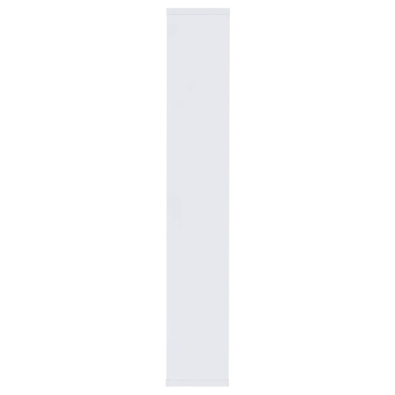 Corey 71-inch 8-shelf Bookshelf White