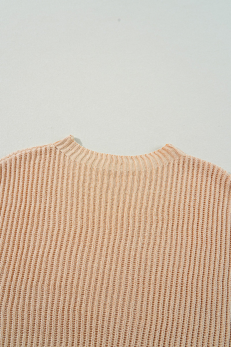 Avery Side Slits Loose Sweater