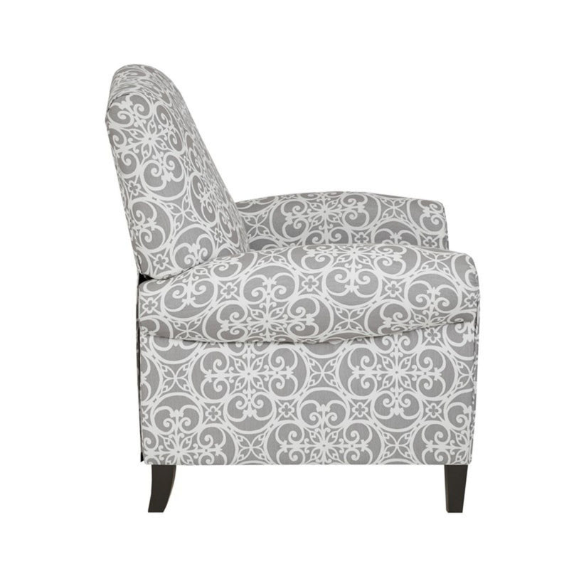Kirby - Transitional Push Back Recliner Chair