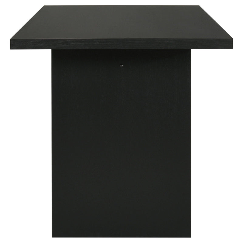Decker 7-piece 70-inch Rectangular Counter Height Dining Set Cream and Black