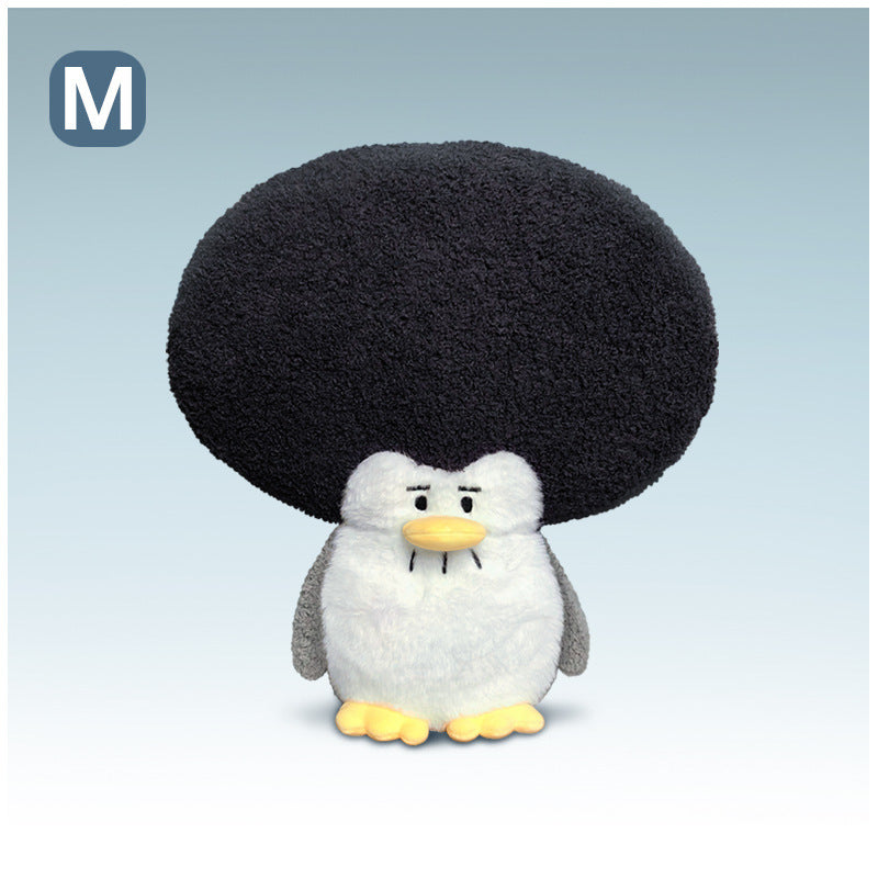 Penguin Action  Sad Expression Doll Plush Toy